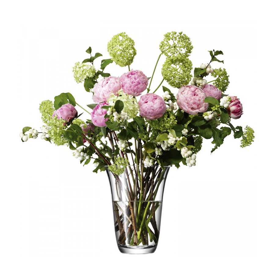 Декоративные цветы в вазах