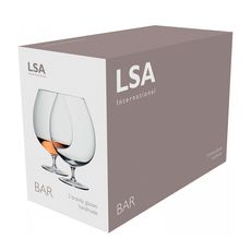 Набор из 2 бокалов для бренди Bar 900 мл, LSA International, фото , изображение 5