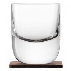 Набор из 2 стаканов Renfrew Whisky с деревянными подставками 270 мл, LSA International, фото , изображение 2