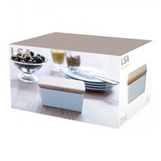 Маслёнка с крышкой Dine 10 см, LSA International, фото , изображение 3