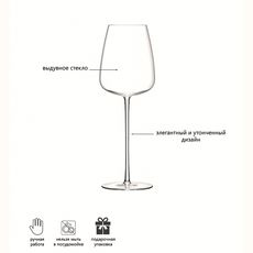 Набор из 2 бокалов для белого вина Wine Culture 490 мл, LSA International, фото , изображение 4
