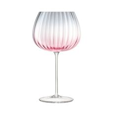 Набор из 2 круглых бокалов Dusk 650 мл розовый-серый, LSA International, фото , изображение 3