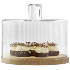 Блюдо сервировочное с крышкой Wicker, ?29 см, LSA International, фото , изображение 3