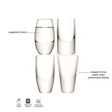 Набор из 4 стопок для водки LuLu 52-55 мл, LSA International, фото , изображение 11