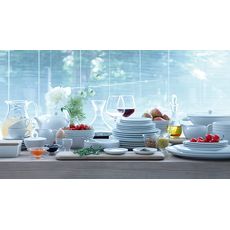 Набор из 4 обеденных тарелок Dine D24 см, LSA International, фото , изображение 2