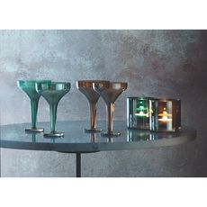 Подсвечник Signature Epoque 8,5 см, янтарь, LSA International, фото , изображение 5