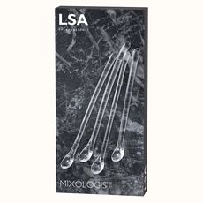 Набор из 4 палочек для смешивания коктейлей Mixologist, LSA International, фото , изображение 5