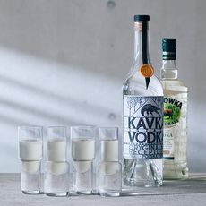 Набор из 4 стопок Vodka 50 мл, LSA International, фото , изображение 3