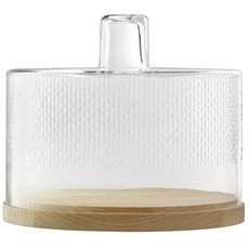Блюдо сервировочное с крышкой Wicker, ?29 см, LSA International, фото 