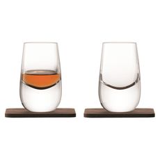 Набор из 2 шотов на подставках Whisky 80 мл, LSA International, фото 