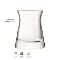 Ваза для низкого букета Flower 13 см, LSA International, фото , изображение 6