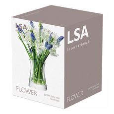 Ваза для низкого букета Flower 13 см, LSA International, фото , изображение 5