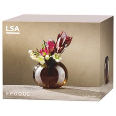 Ваза Signature Epoque 13,5 см, янтарь, LSA International, фото , изображение 4