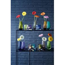 Ваза в форме бутона Flower Colour 14 см мока, LSA International, фото , изображение 5