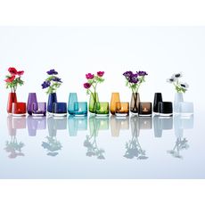 Ваза в форме бутона Flower Colour 14 см мока, LSA International, фото , изображение 2