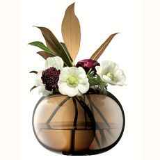 Ваза Signature Epoque 18 см, янтарь, LSA International, фото , изображение 3