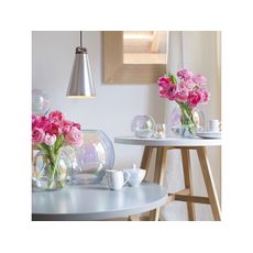 Ваза круглая Pearl 16 см, LSA International, фото , изображение 2