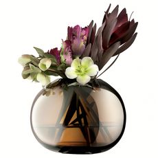 Ваза Signature Epoque 13,5 см, янтарь, LSA International, фото , изображение 3