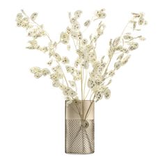 Ваза Wicker 25 см коричневая, LSA International, фото , изображение 4