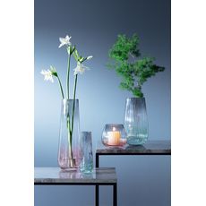 Ваза Dusk 20см зелёная-серая, LSA International, фото , изображение 2