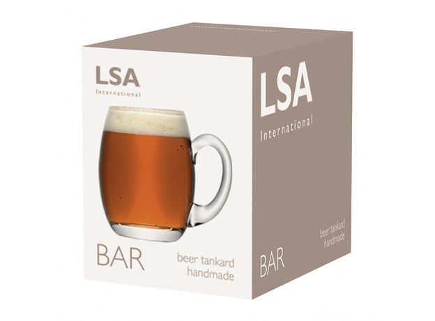 Кружка для пива высокая округлая Bar 500 мл, LSA International, фото , изображение 3