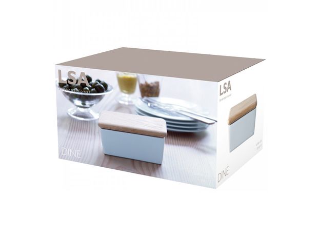 Маслёнка с крышкой Dine 10 см, LSA International, фото , изображение 3