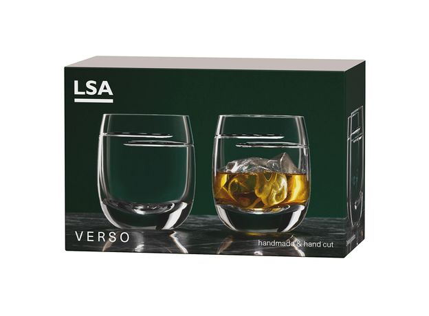 Набор из 2 бокалов для виски Signature Verso 275 мл, LSA International, фото , изображение 6