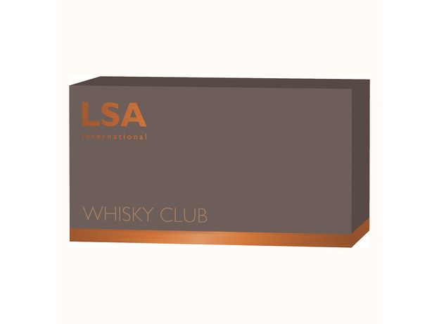 Набор из 2 тумблеров Whisky Club 230 мл коричневый, LSA International, фото , изображение 5