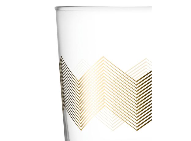 Набор из 4 стаканов Signature Chevron 310 мл, LSA International, фото , изображение 17
