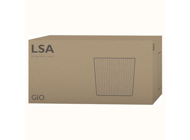 Набор из 4 тумблеров Gio Line 390 мл, LSA International, фото , изображение 7