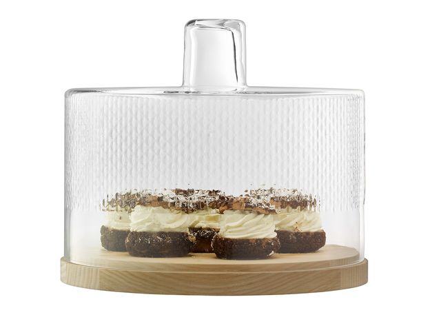 Блюдо сервировочное с крышкой Wicker, ?29 см, LSA International, фото , изображение 3