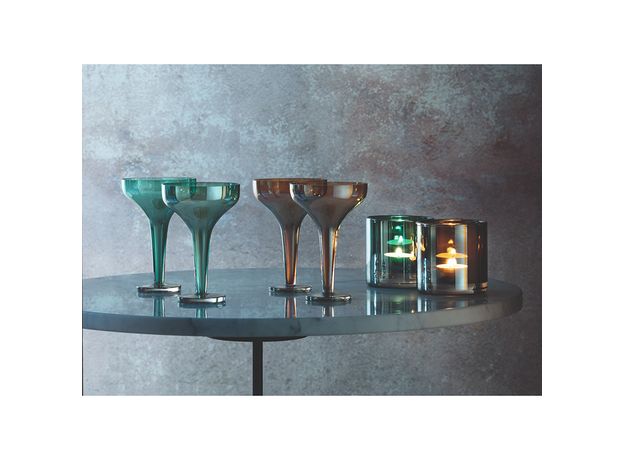 Подсвечник Signature Epoque 8,5 см Peacock, LSA International, фото , изображение 3