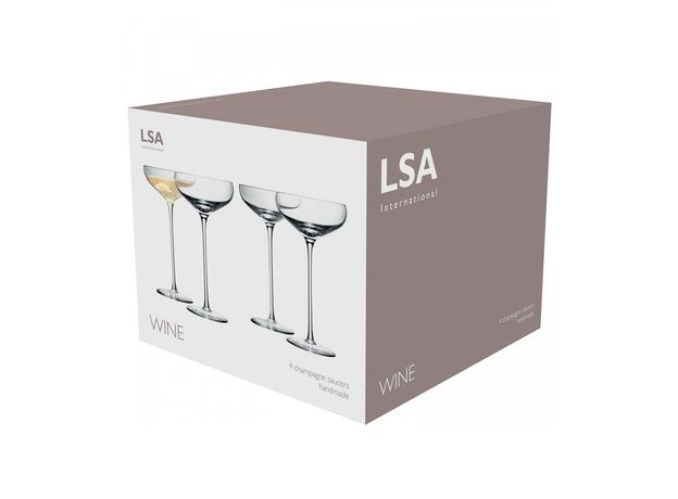 Набор из 4 бокалов-креманок Wine 300 мл, LSA International, фото , изображение 5
