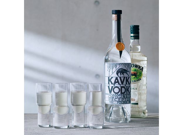 Набор из 4 стопок Vodka 50 мл, LSA International, фото , изображение 3