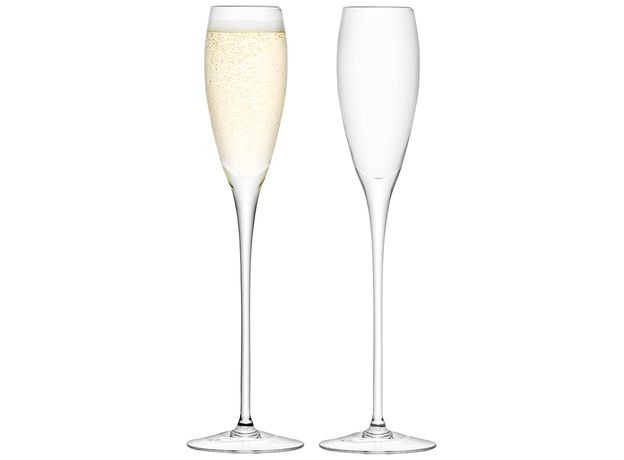 Набор бокалов для шампанского Wine, 160 мл, 2 шт., LSA International, фото 