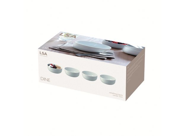Набор из 4 мисок Dine D15 см, LSA International, фото , изображение 3