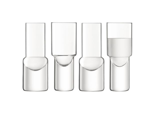 Набор из 4 стопок Vodka 50 мл, LSA International, фото , изображение 6