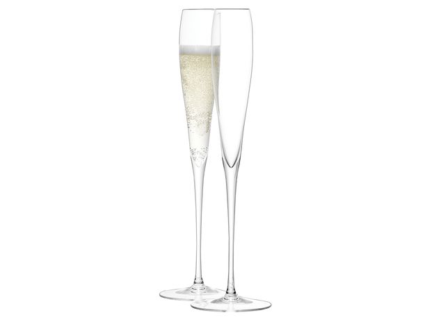 Набор из 2 высоких бокалов-флейт Wine 100 мл, LSA International, фото 