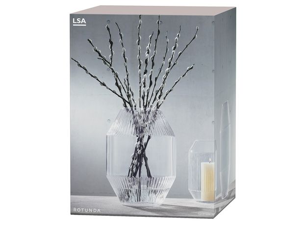 Ваза Signature Rotunda 37 см, LSA International, фото , изображение 3