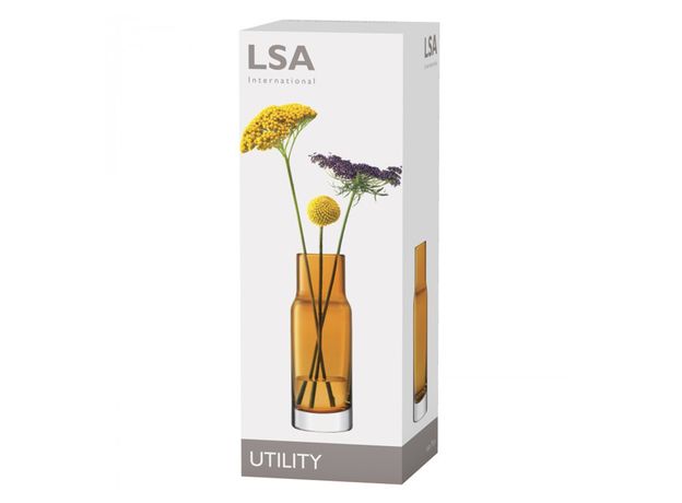 Ваза Utility, 19 см, охра, LSA International, фото , изображение 3