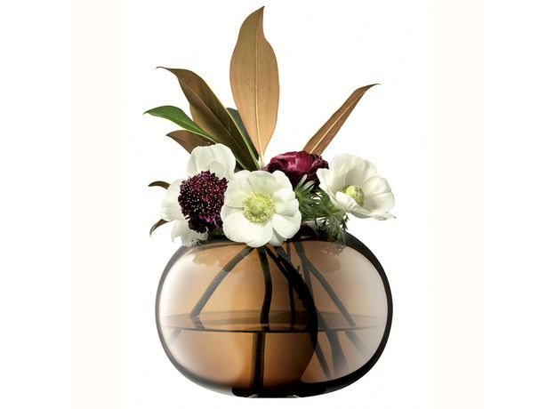Ваза Signature Epoque 18 см, янтарь, LSA International, фото , изображение 3