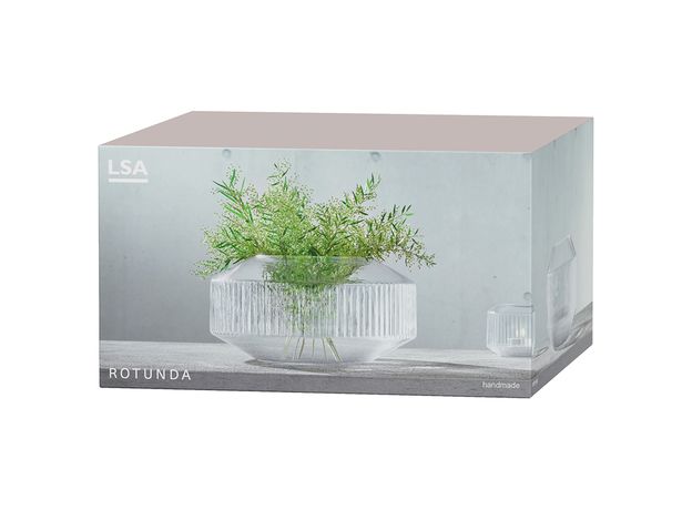 Ваза Signature Rotunda 14 см, LSA International, фото , изображение 3