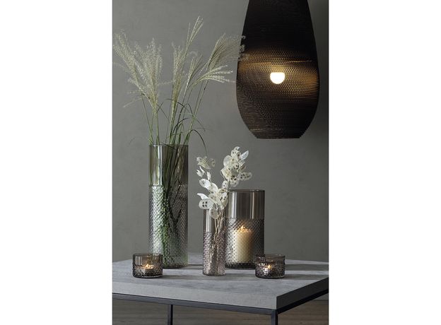 Ваза Wicker 25 см коричневая, LSA International, фото , изображение 2