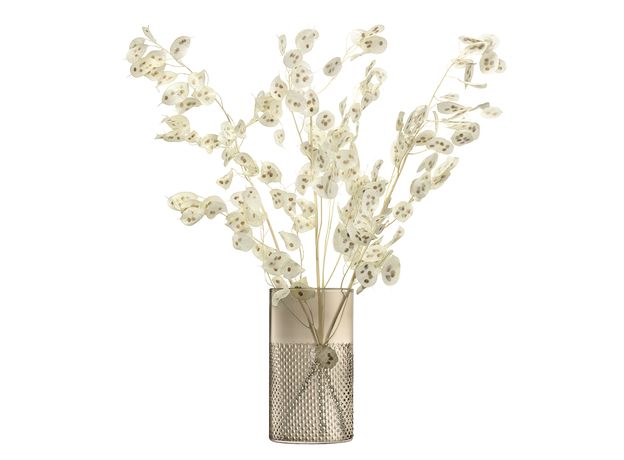 Ваза Wicker 25 см коричневая, LSA International, фото , изображение 4